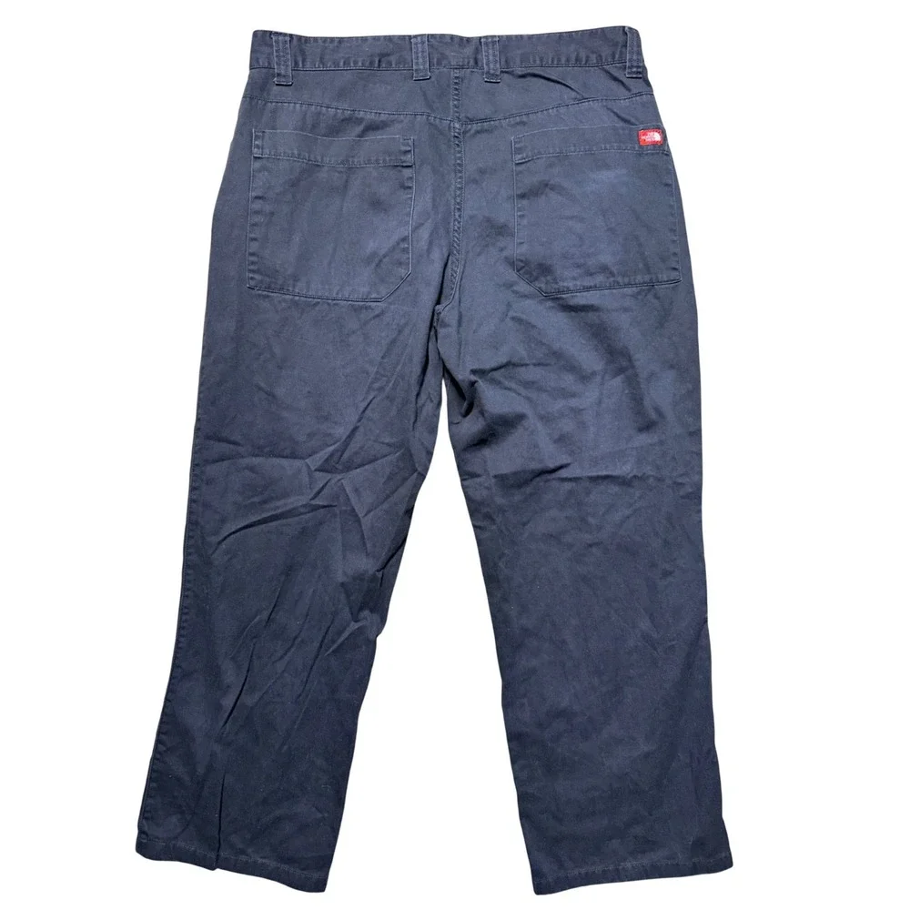 The North Face Pants Mens 36 A5 Series Black Cotton Straight Leg EUC